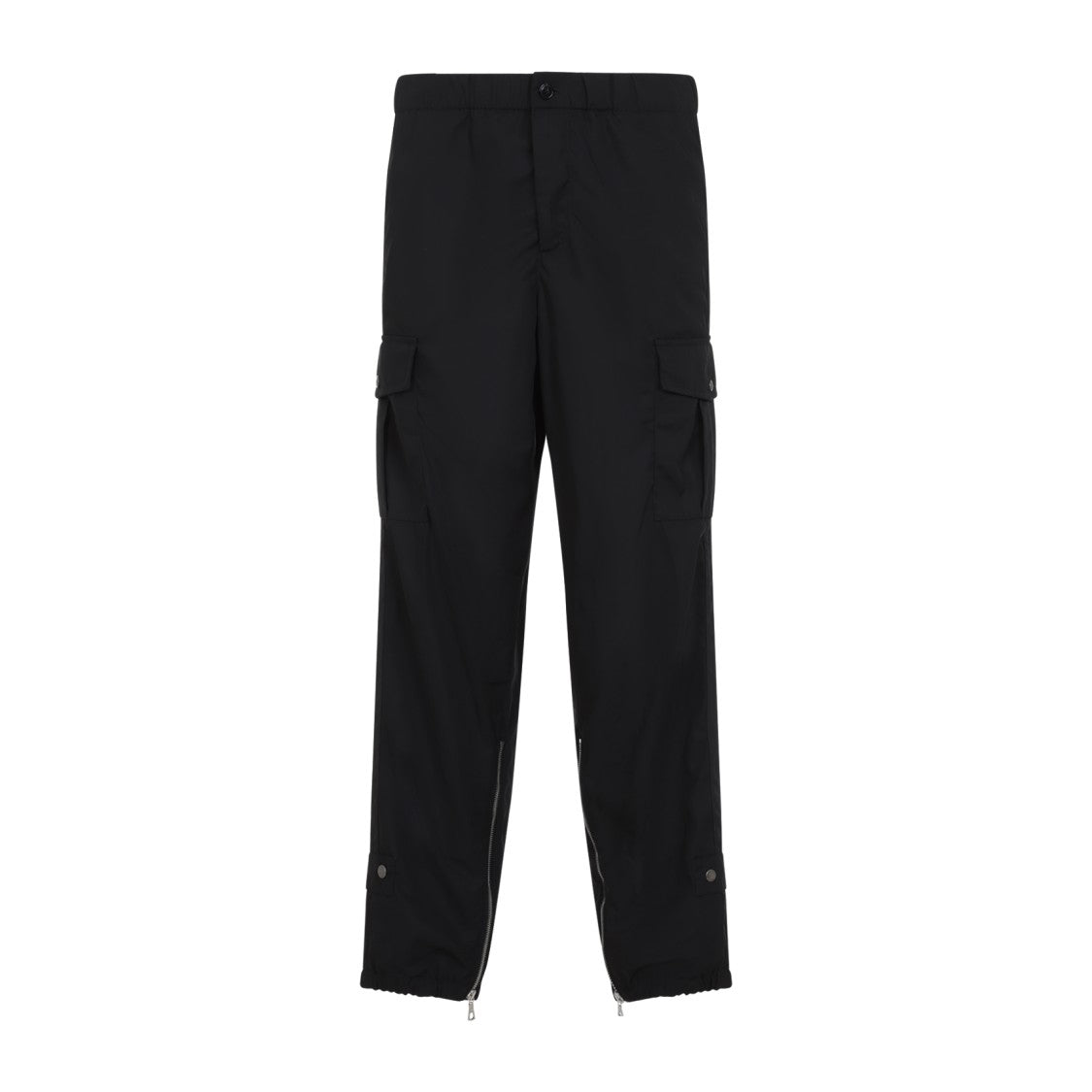 Dries Van Noten Relaxed Fit Black Cargo Trousers