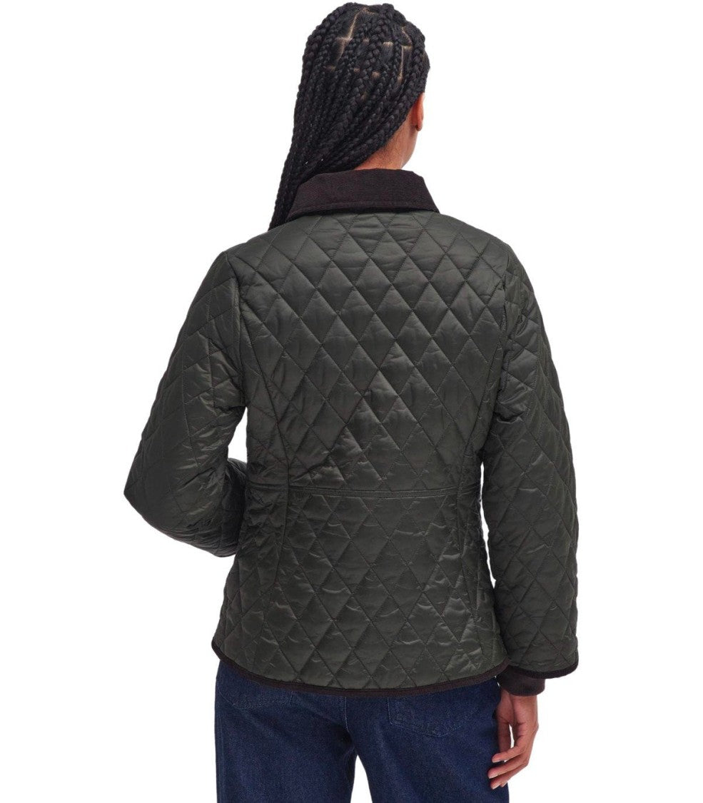 Barbour Beadnell Green Fitted Jacket