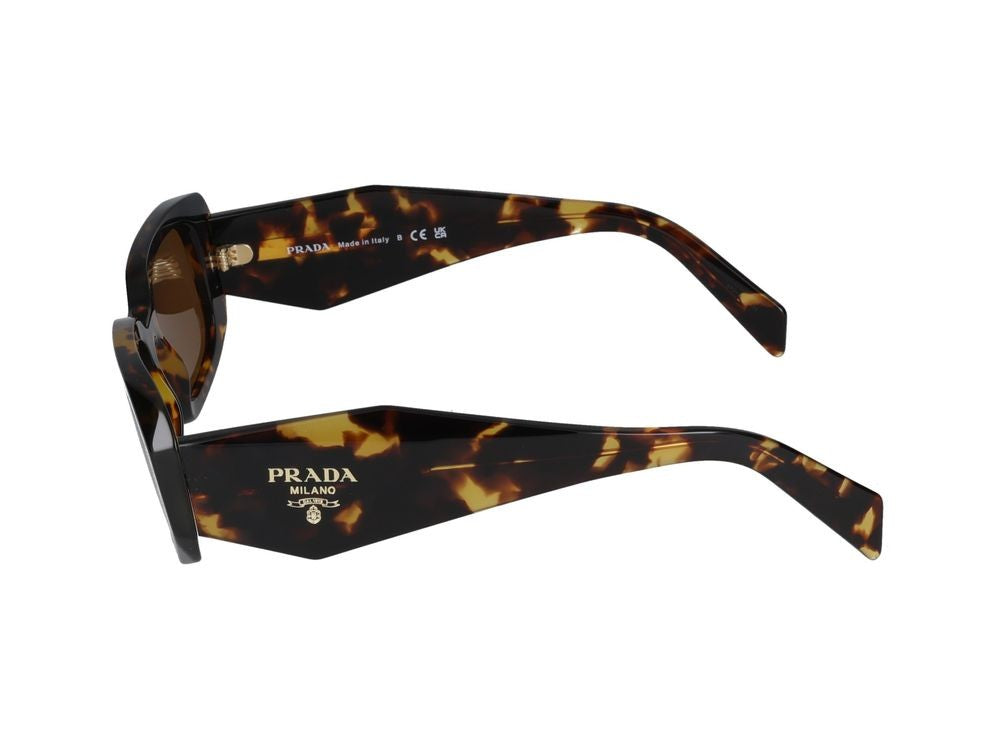Prada Tortoiseshell Oversized Square Acetate Sunglasses