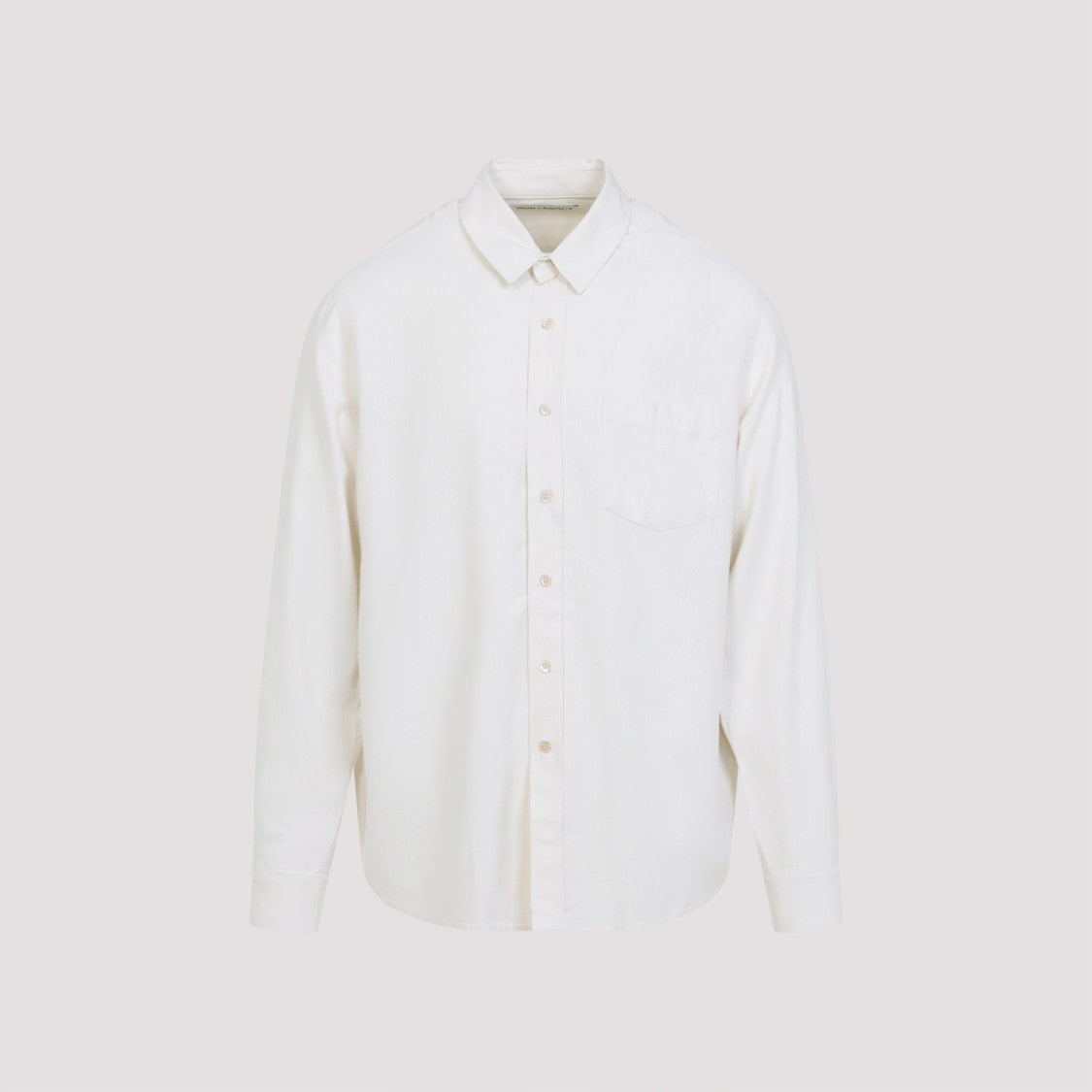 Our Legacy Silk Button-Up Shirt With Chest Pocket