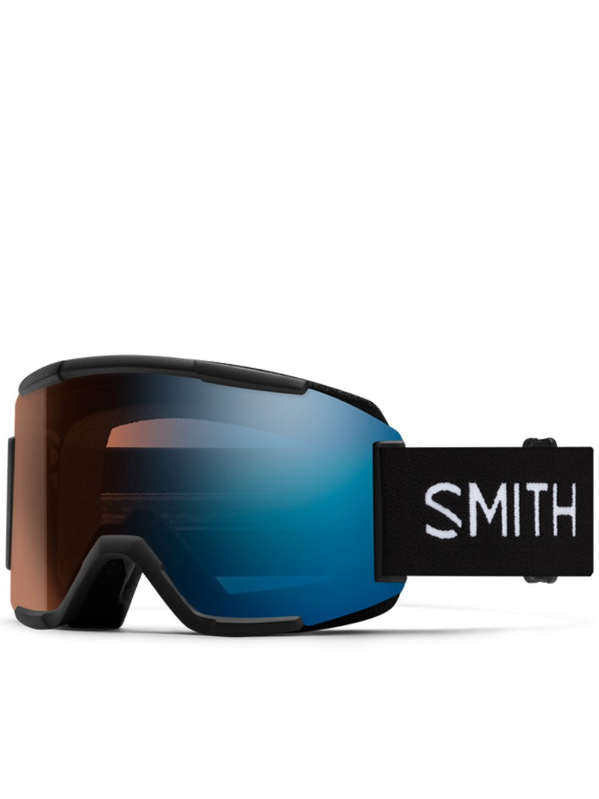 Smith Black Squad Wraparound Blue Ski Goggle