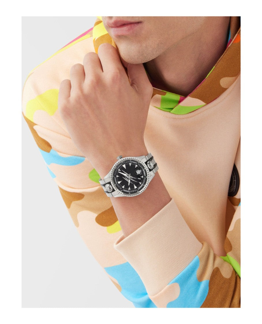 Plein Sport Lineman Bracelet Watch With Two-Tone Case