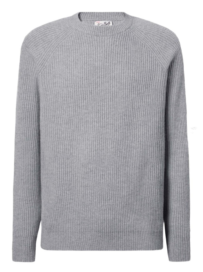 Mc2 Saint Barth Tailored Neutrals Sweater With Classic Fit