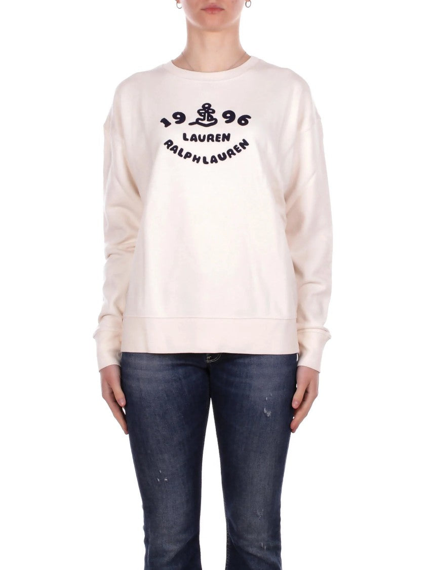 Lauren Ralph Lauren Relaxed Fit Crew Neck Sweatshirt With Graphic Print