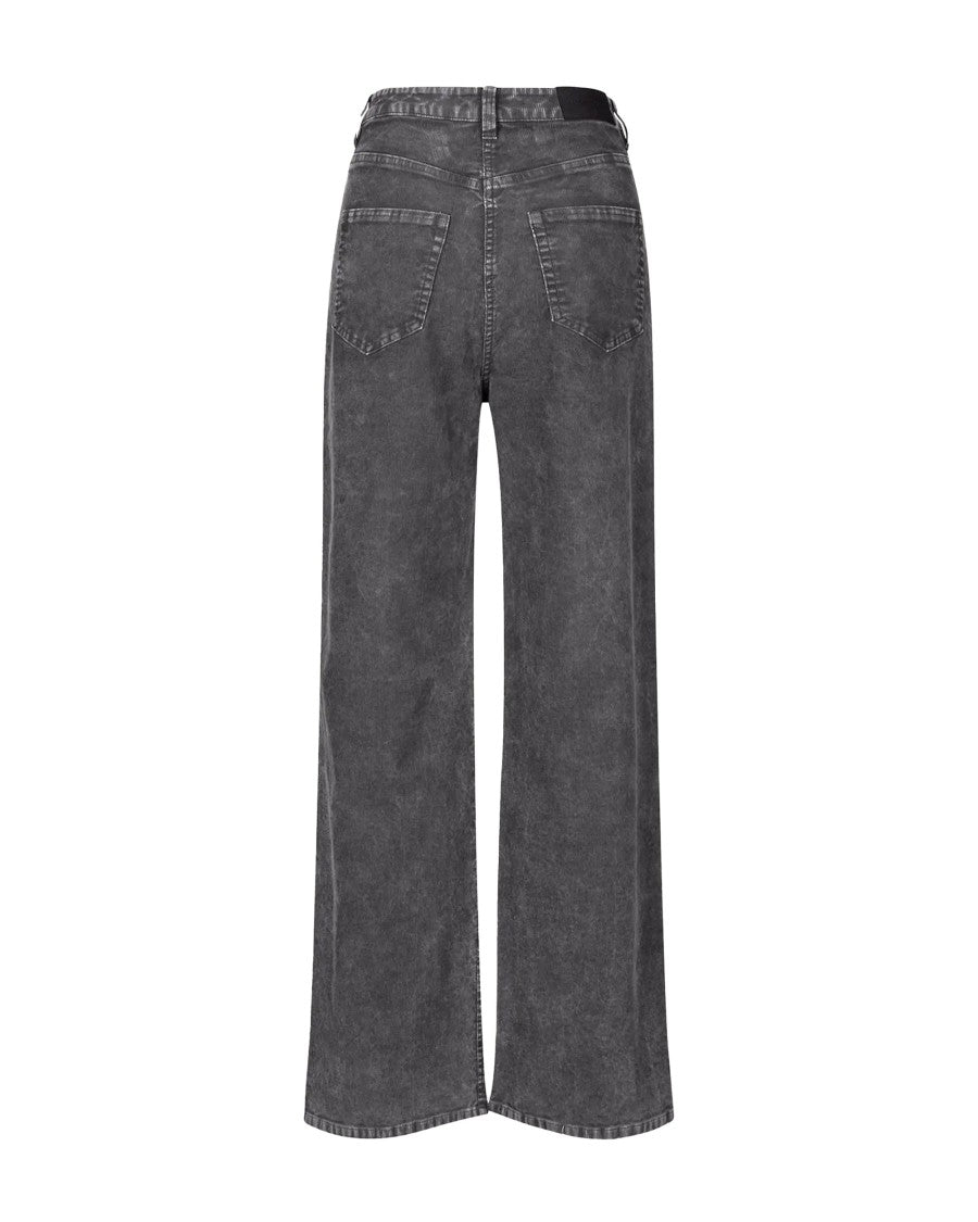 Samsøe Samsøe Low-Rise Wide-Leg Denim Pants With Vintage Appeal