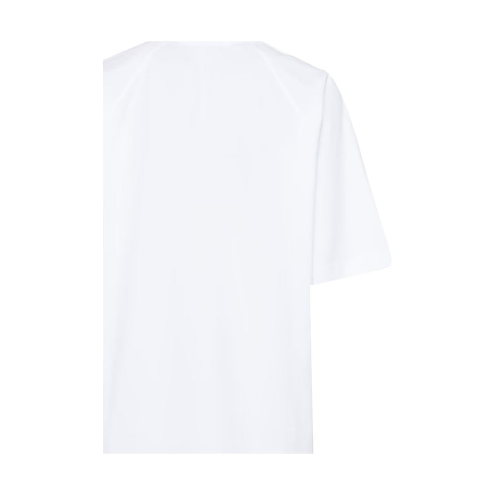 Jacquemus Elbow-Length Raglan Sleeve Oversized T-Shirt With Typographic Logo