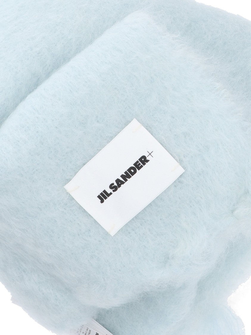 Jil Sander Mohair-Blend Scarf – Light Blue