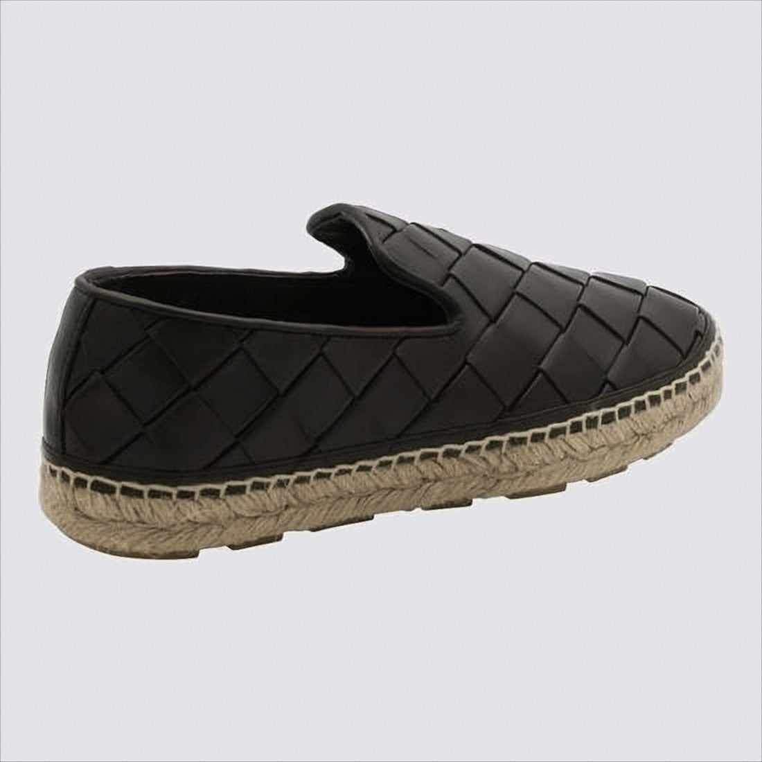 Bottega Veneta Woven Lambskin Leather Slip-On Sneakers