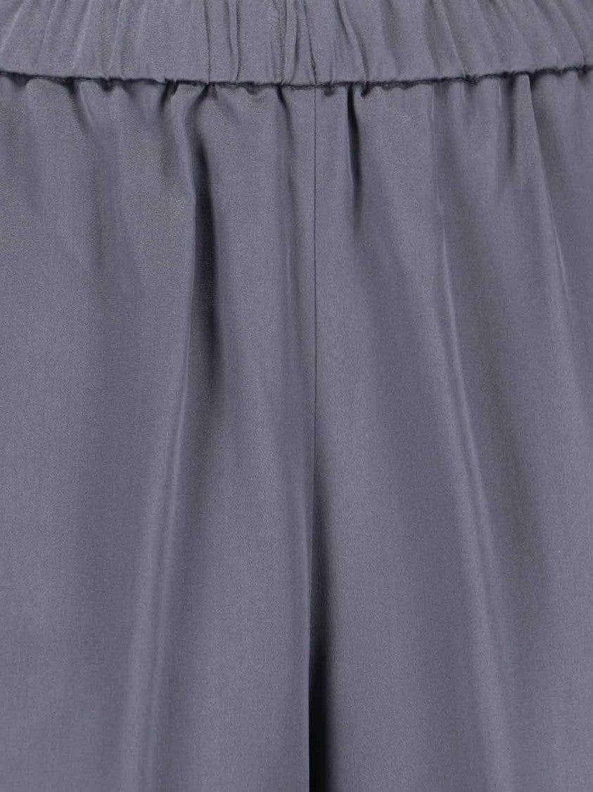 Aspesi Classic Tailored Grey Trousers With Straight Leg Cut