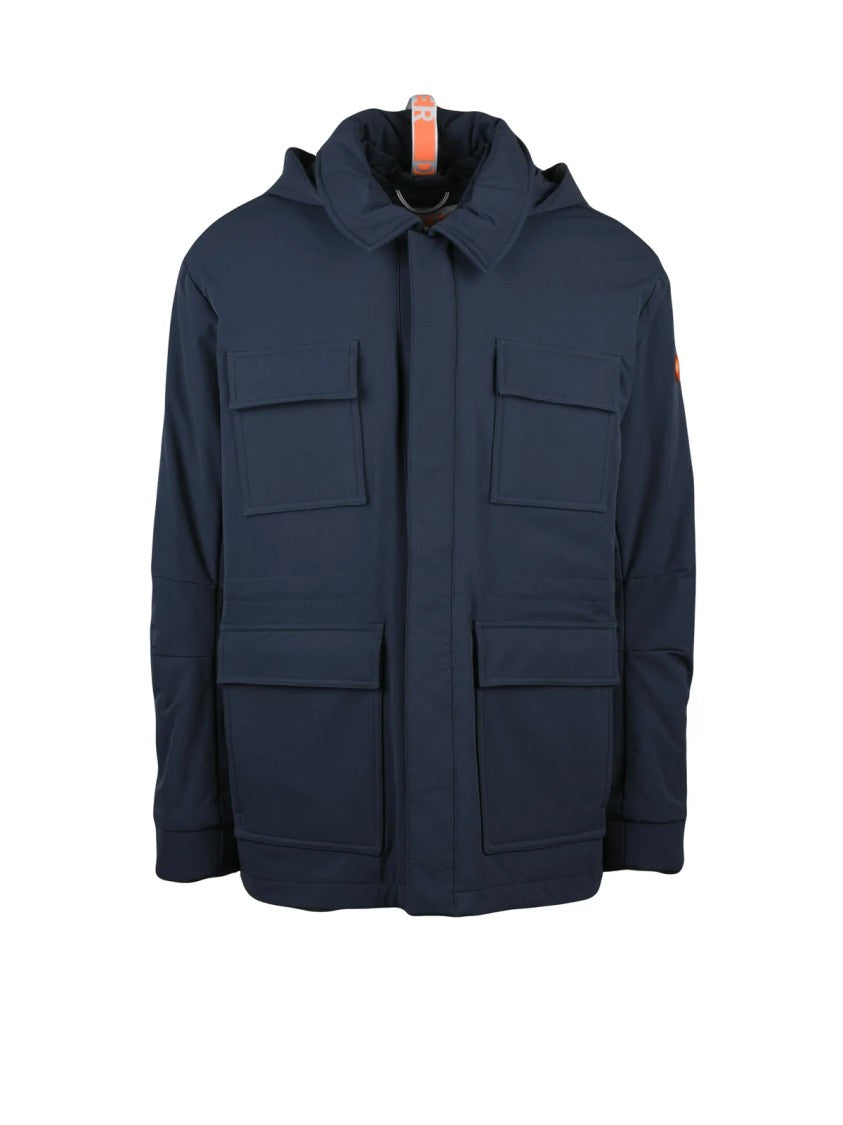 Dekker Siluro Jacket With Removable Hood And Quilted Interior