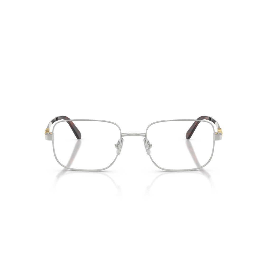 Miu Miu 0Mu 51Zv Rectangular Metal Frame Eyeglasses