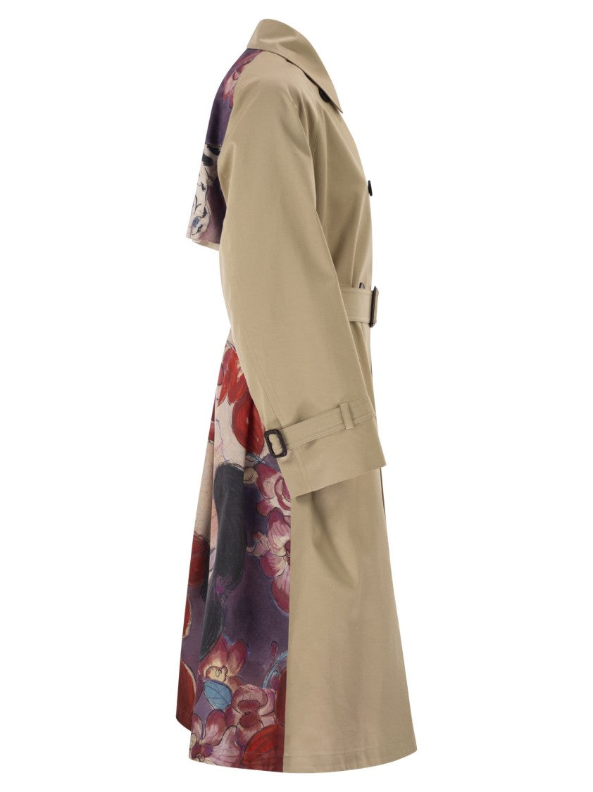 Max Mara Wksninfa - Water-Repellent Gabardine Trench Coat