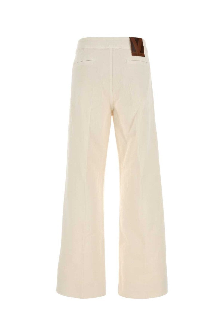 Valentino Garavani Ivory Denim Jeans