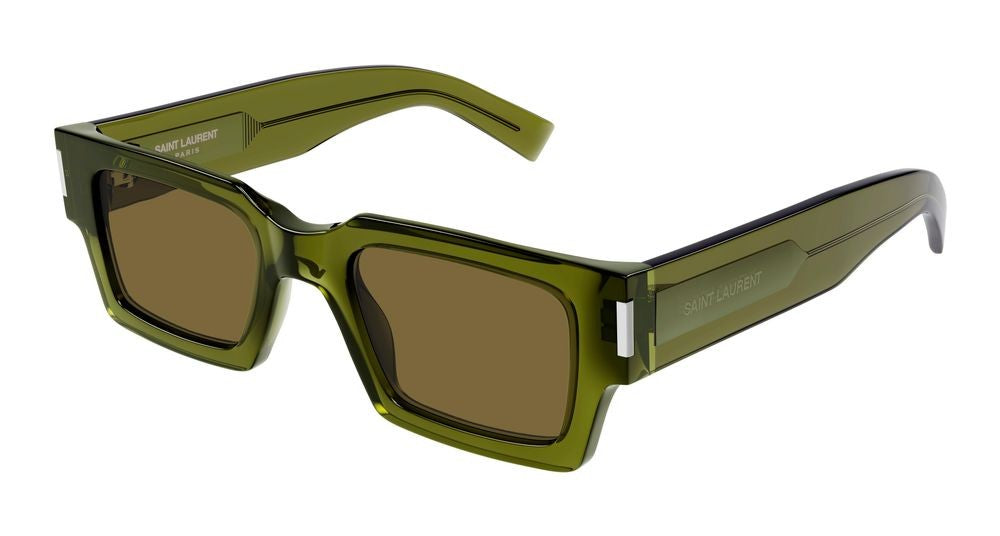 Saint Laurent Sunglasses Saint Laurent Sl 572 005 Green Green Brown 50/22/145