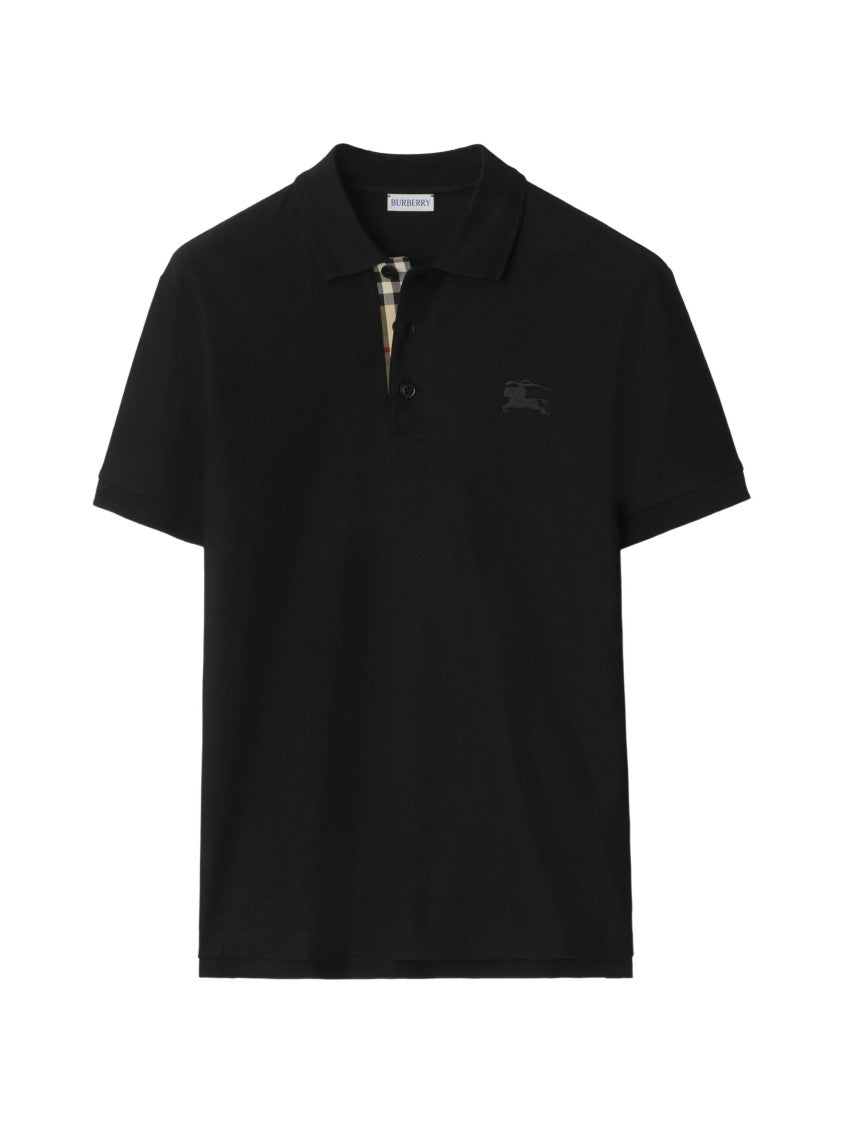 Burberry Eddie Check Placket Polo Shirt