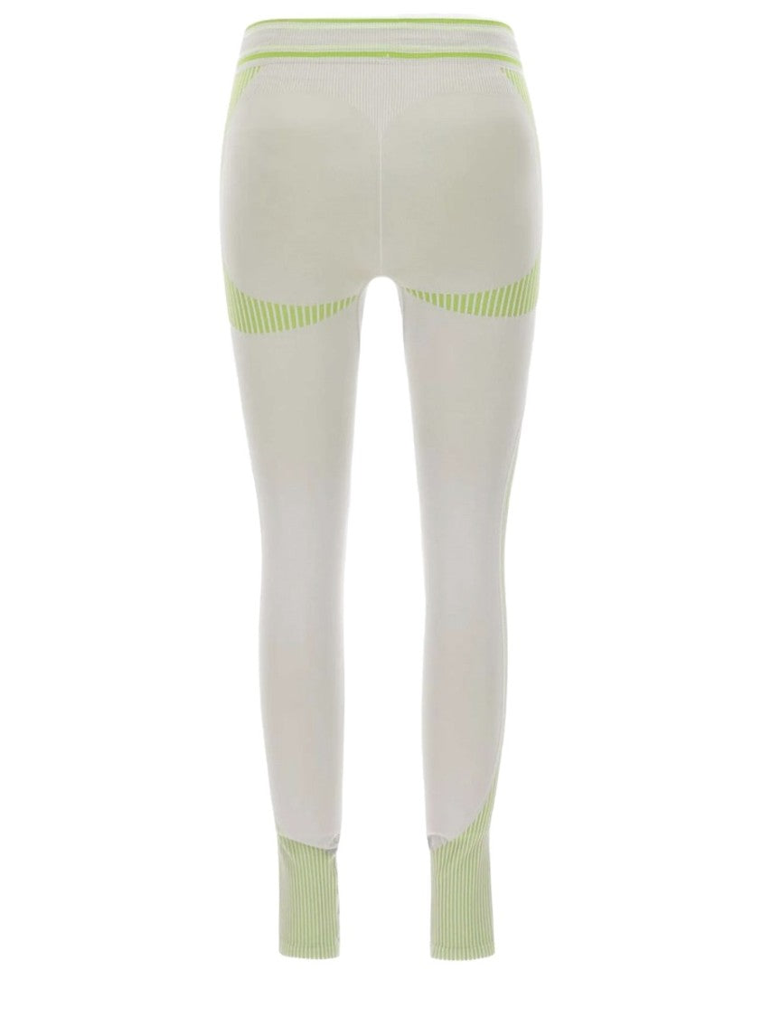 Casablanca Seamless Form-Fitting Ribbed Leggings