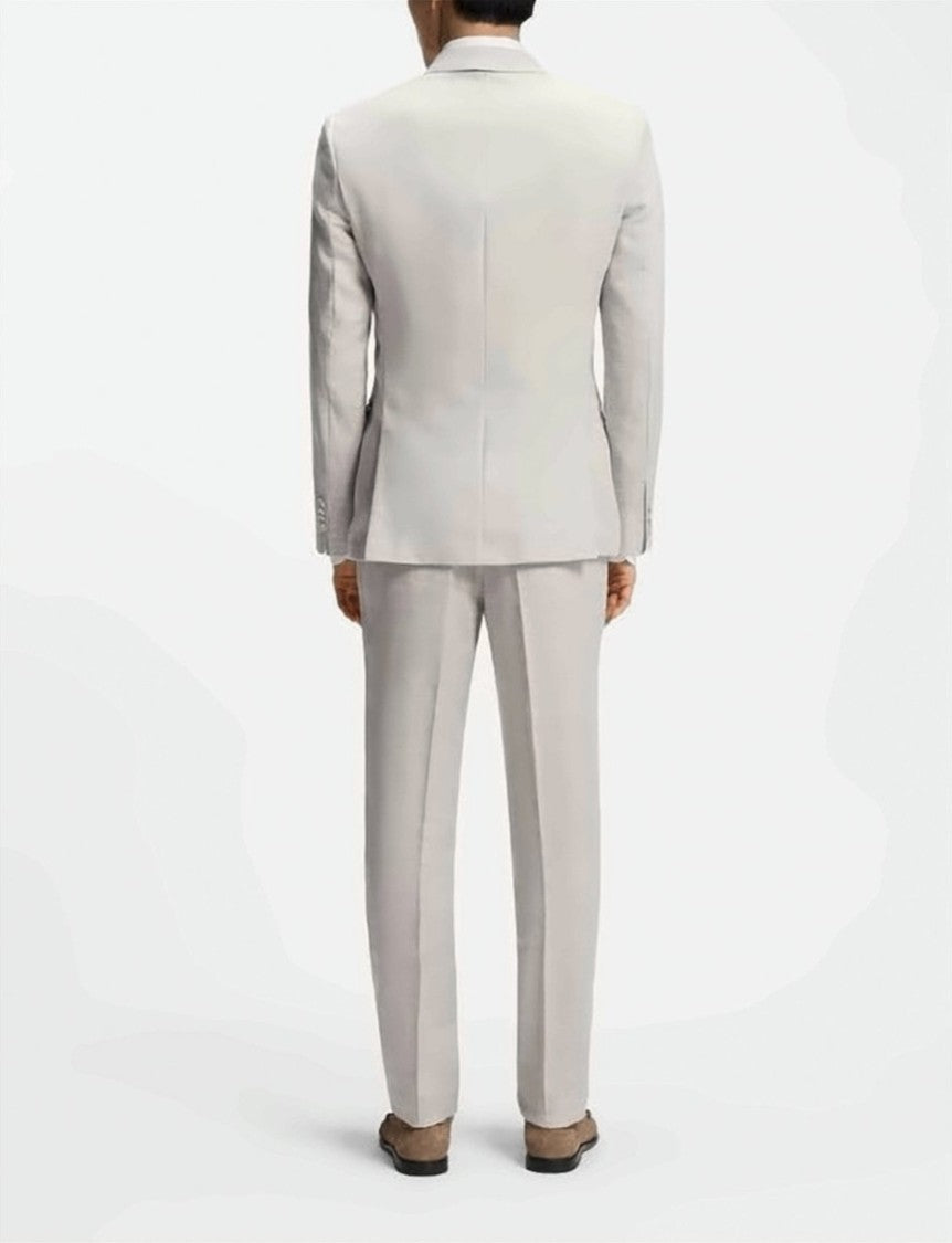 Boss Double Breasted Peak Lapels Fully Suit