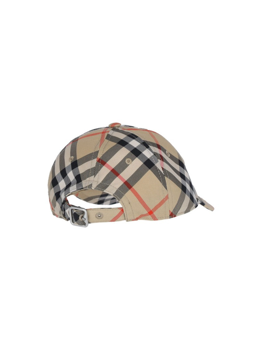 Burberry "Ekd" Baseball Cap - Beige