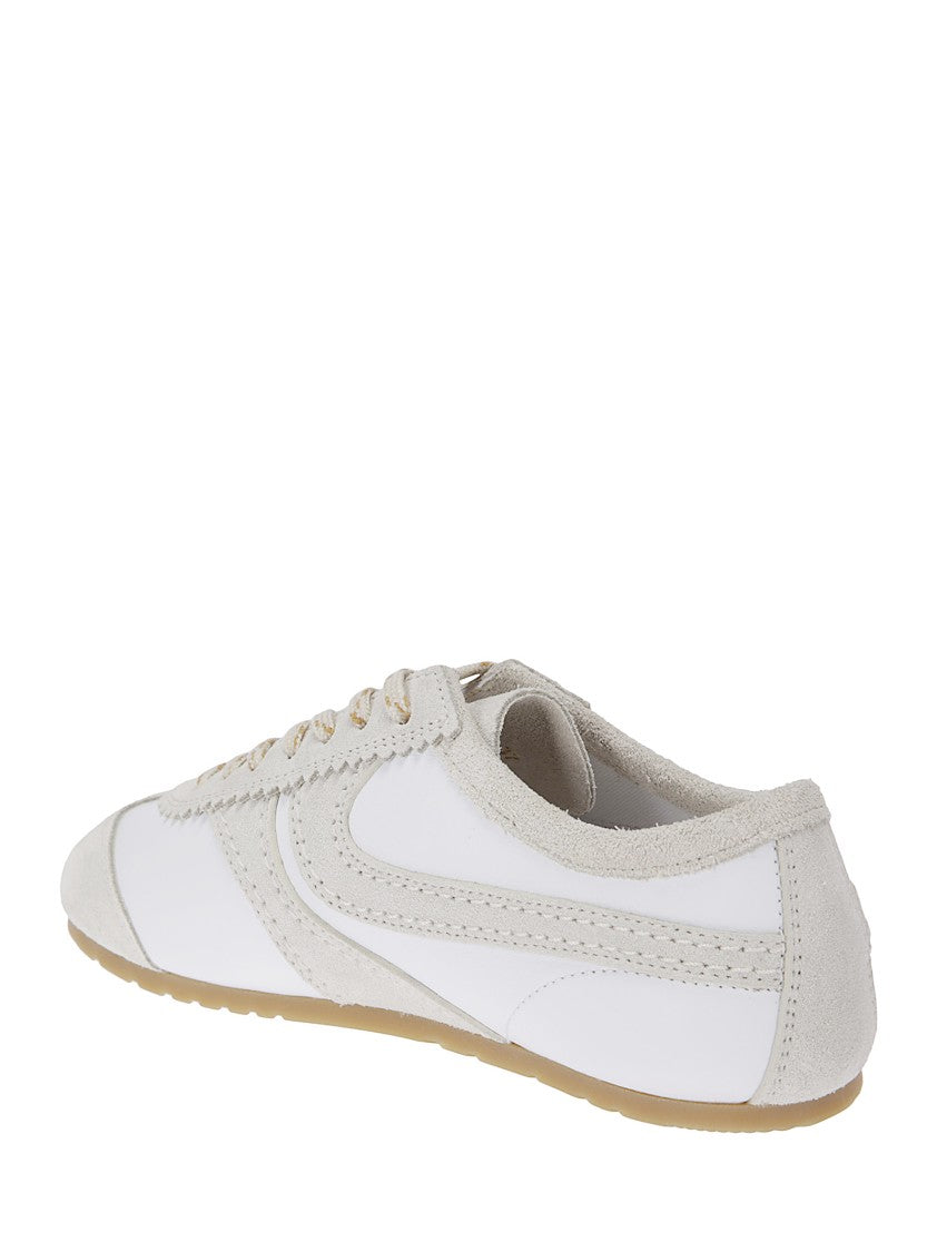 Dries Van Noten Round Toe Lace-Up Sneakers