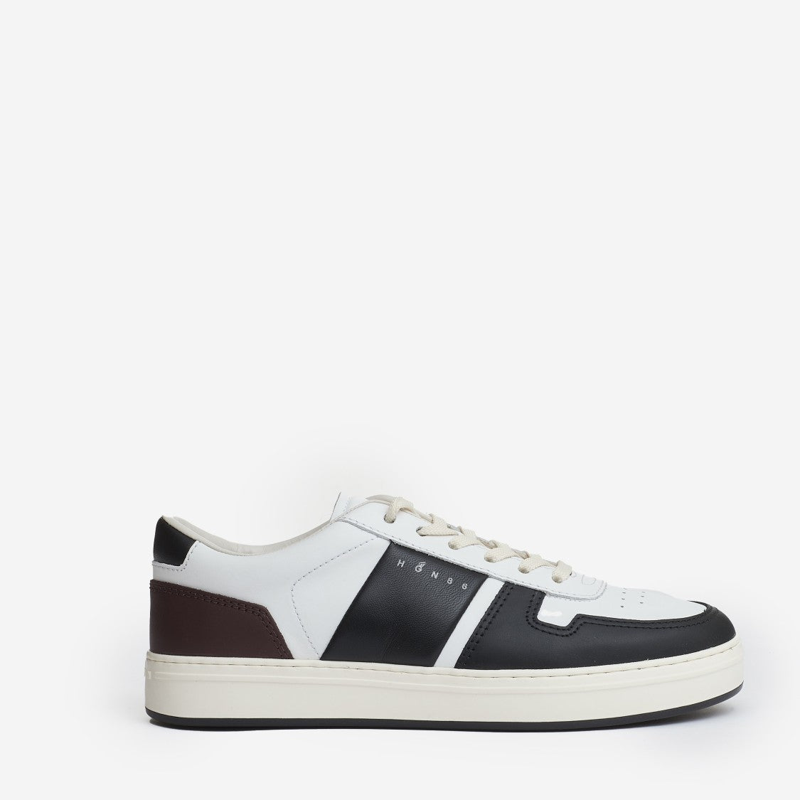 Hogan H Tv Sneakers Leather White Black