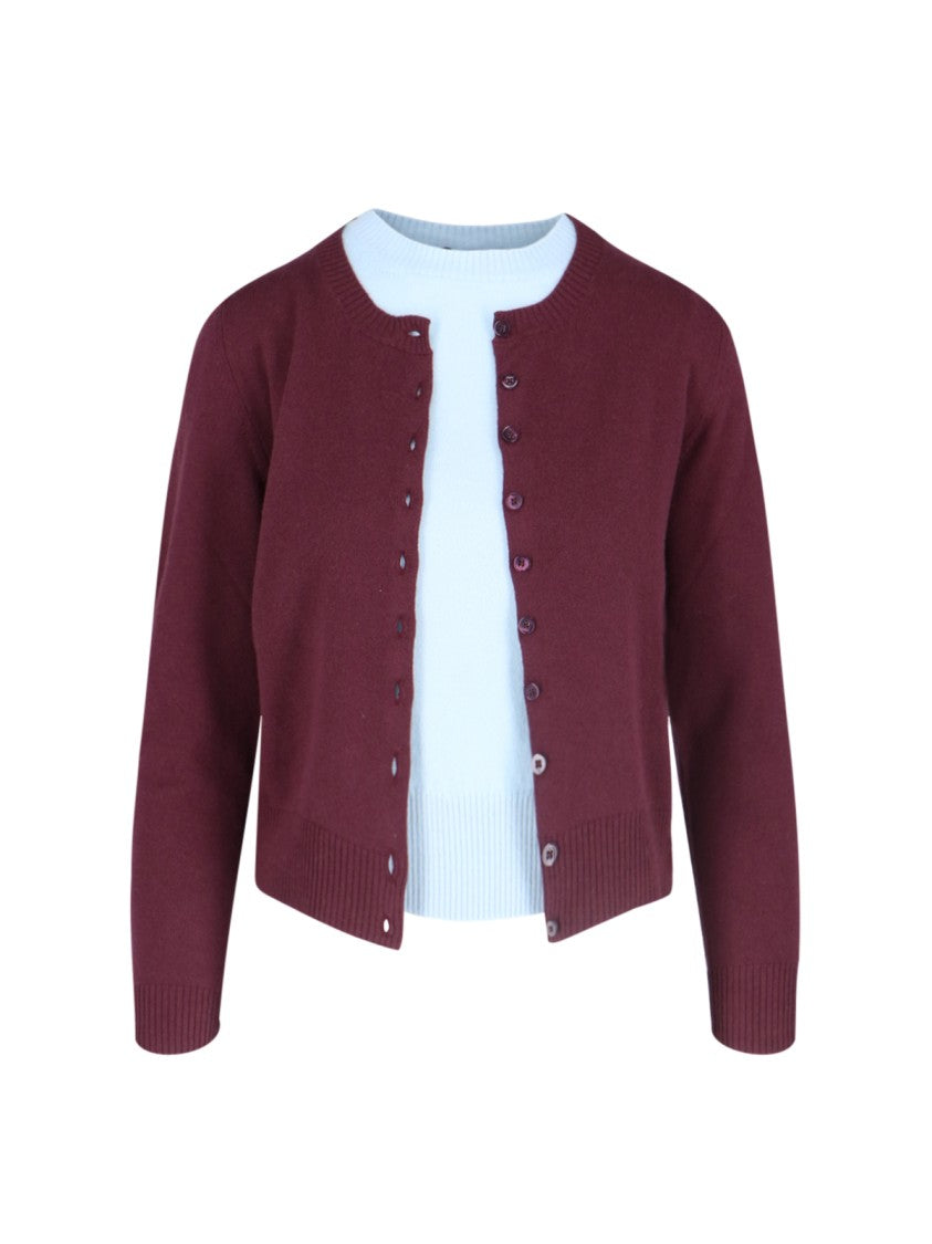 Canessa "Cashmere Twinset" Brown Cardigan