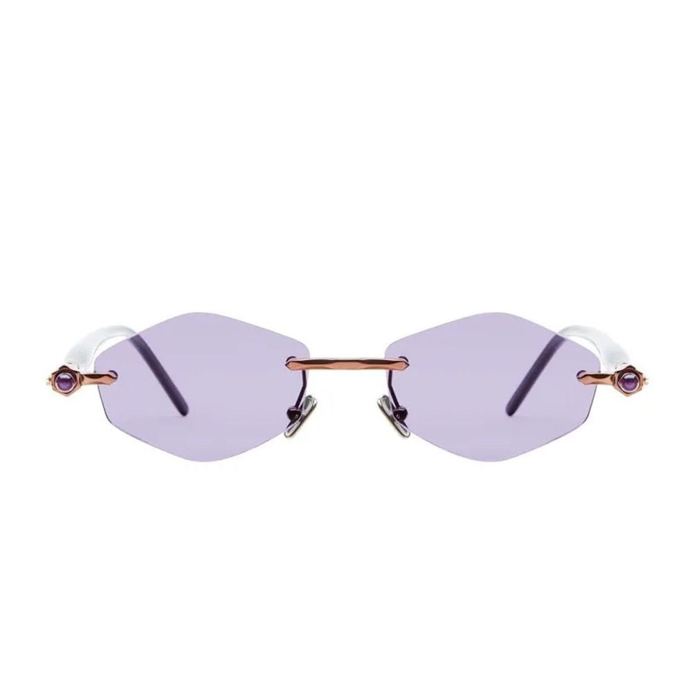 Kuboraum Mask P60 Rimless Geometric Sunglasses