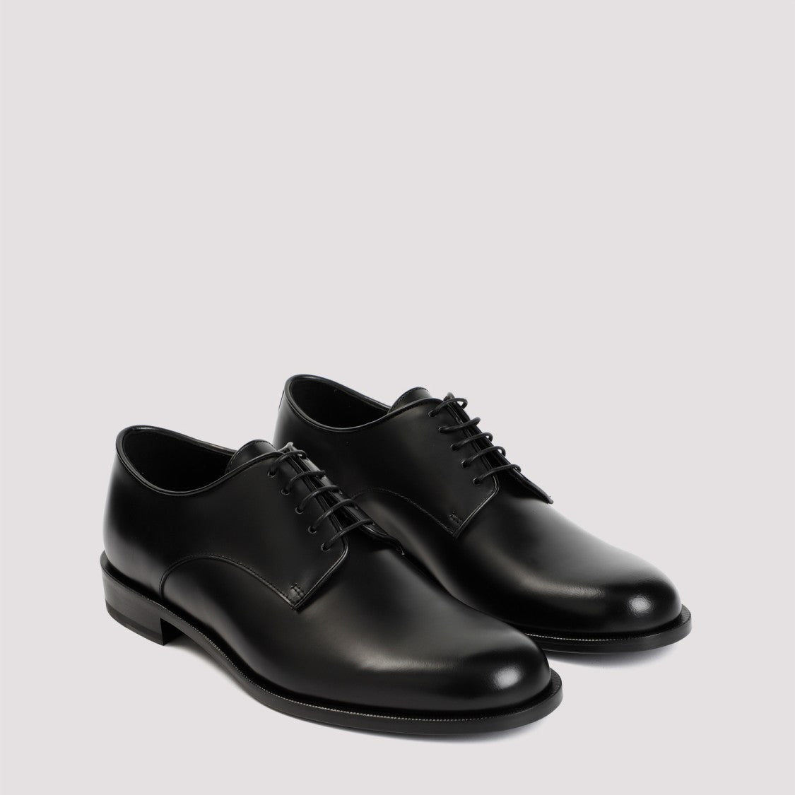 Giorgio Armani Black Laced Shoes