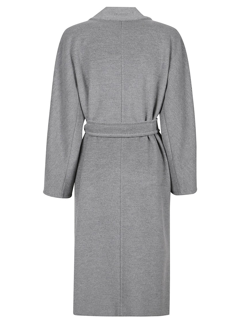 Max Mara Madame Double Breasted Wool Cashmere Coat