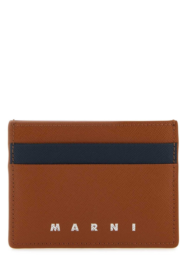 Marni Two-Tone Leather Cardholder