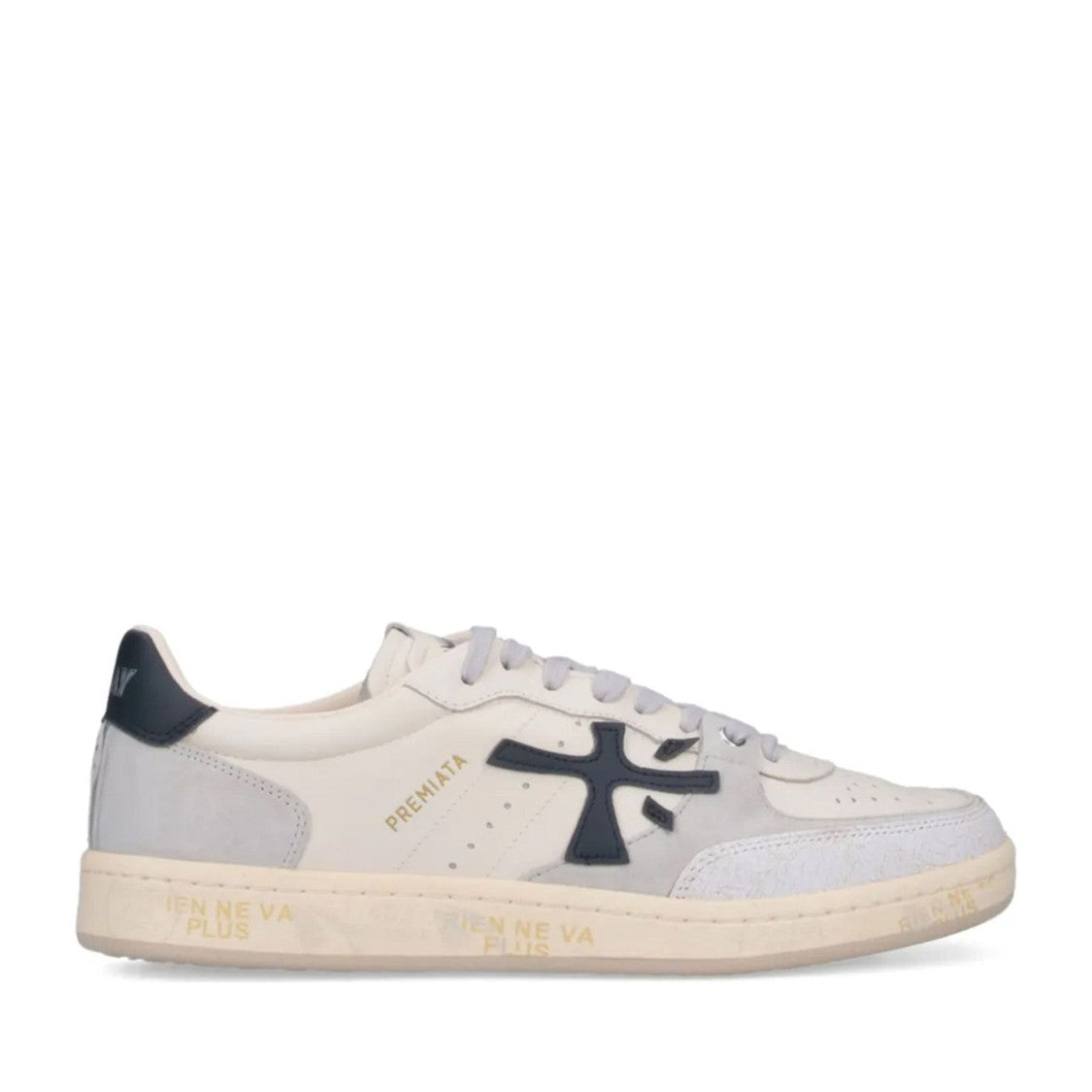 Premiata Multicolor Sheepskin Low-Top Sneakers