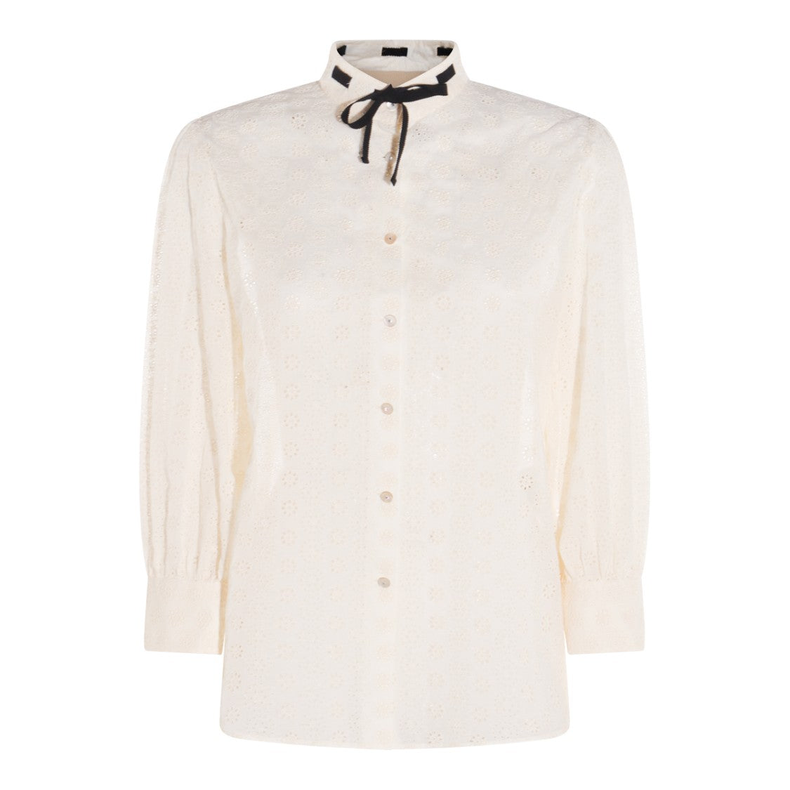 Valentino White Cotton Shirt
