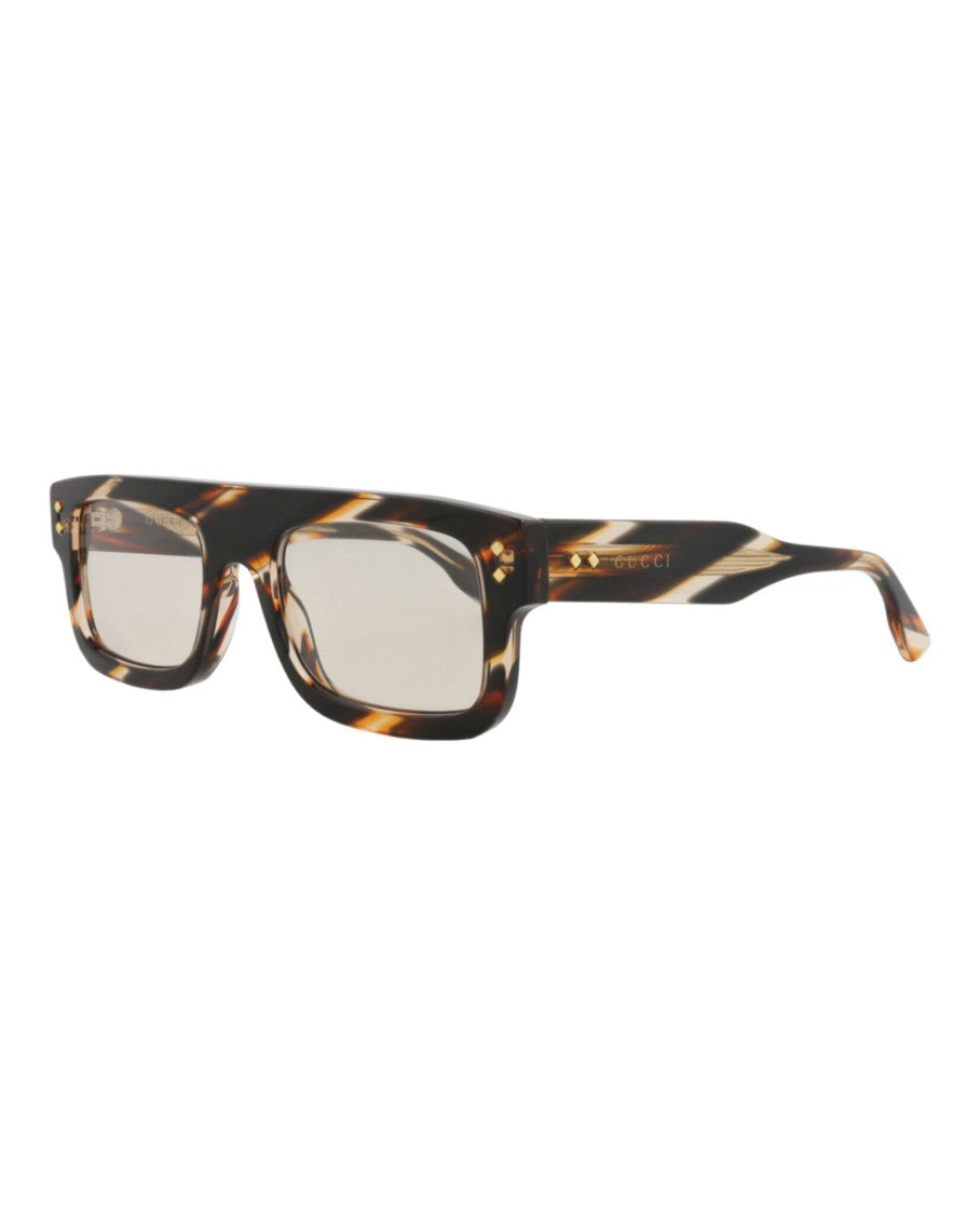 Gucci Square-Frame Acetate Sunglasses