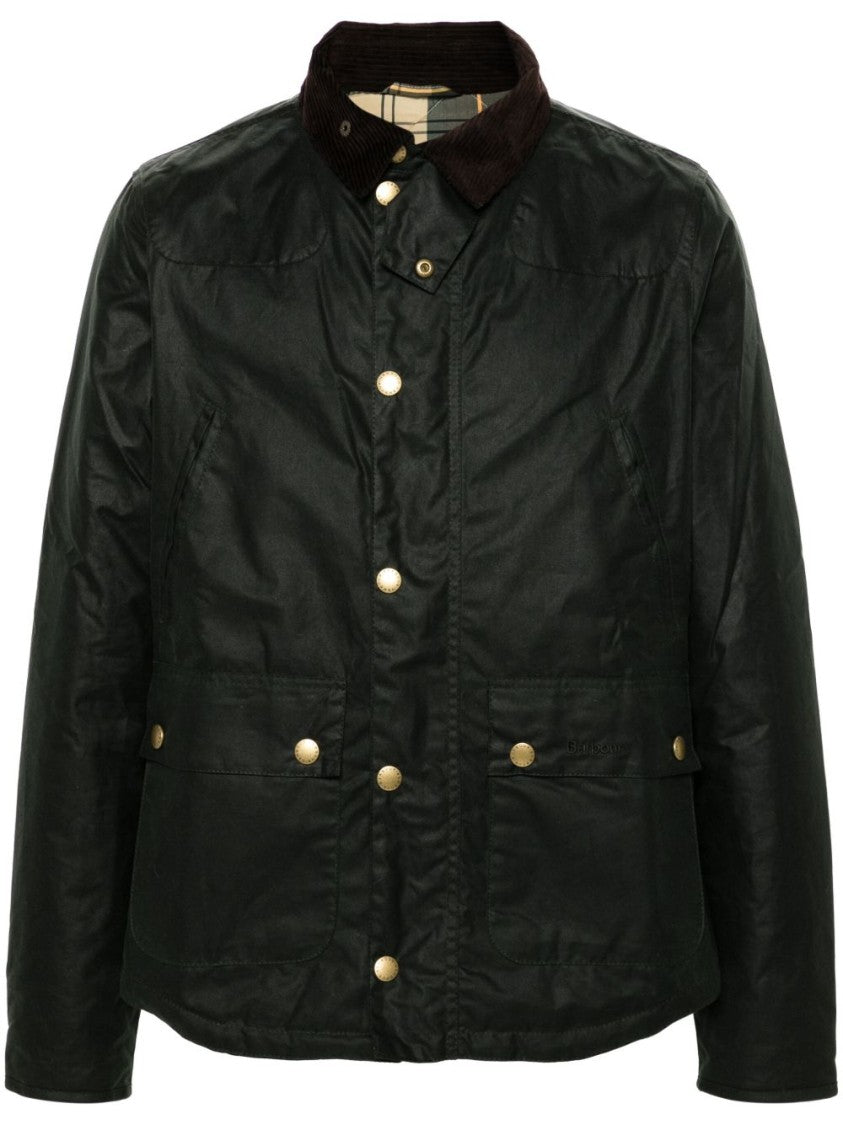Barbour Slim-Fit Waxed Cotton Reelin Jacket