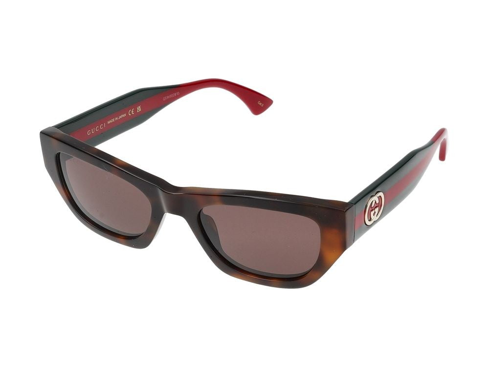 Gucci Sunglasses Gg2116s 002 Havana Green Brown 52/20/145