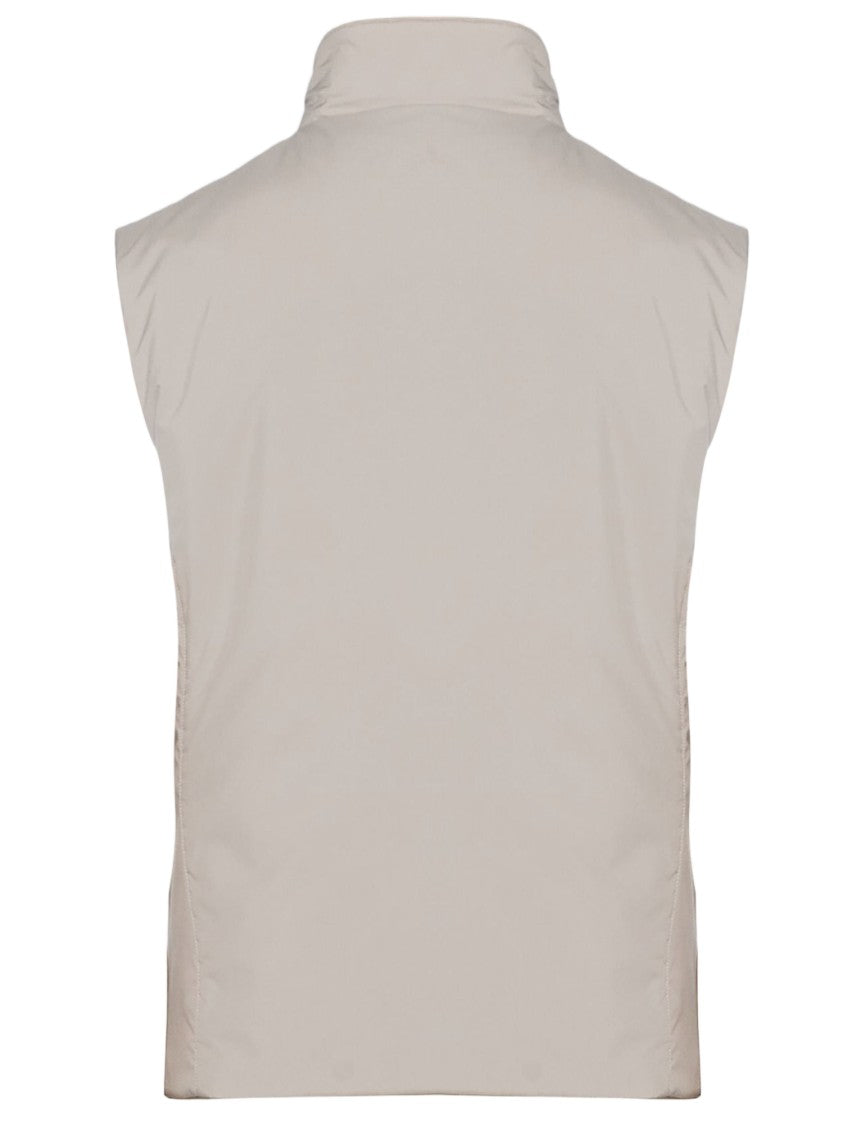 Moorer Nylon High-Collar Vest
