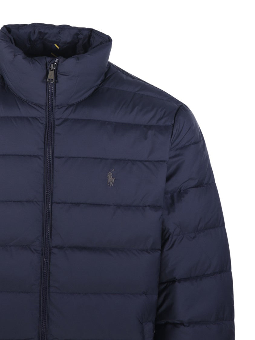 Polo Ralph Lauren Quilted Blue Recycled Polyester Puffer Jacket