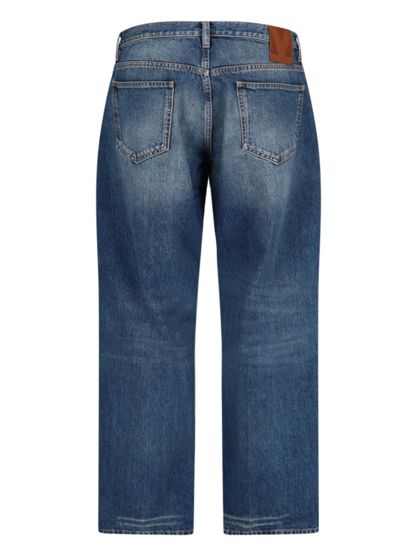 Valentino "Chez" Baggy Jeans – Blue