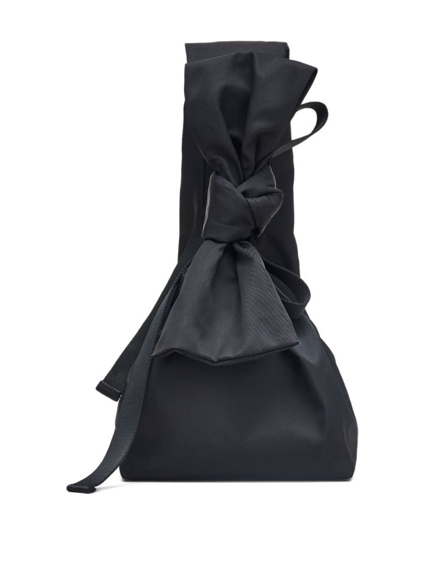 Marc Jacobs Nylon Shoulder Bag With Oversized Bow Detail