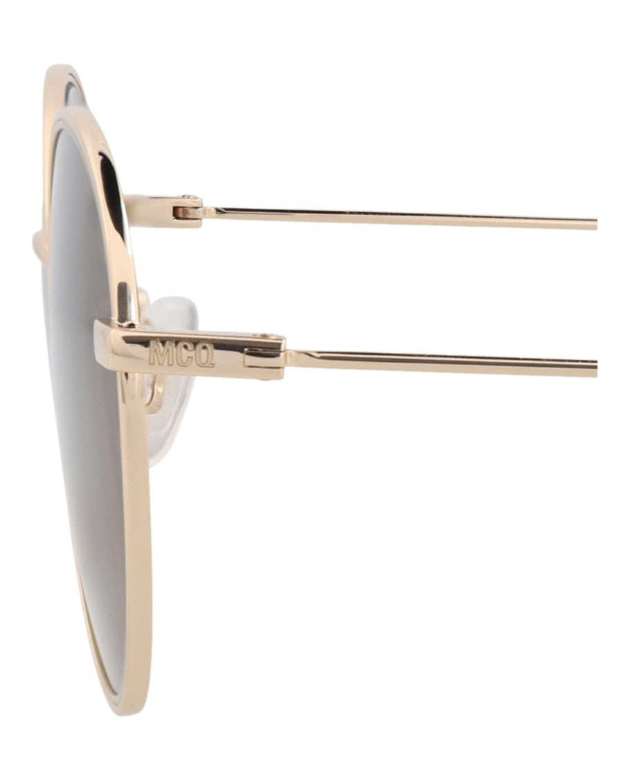 Alexander Mcqueen Round-Frame Recycled Acetate Optical Frames