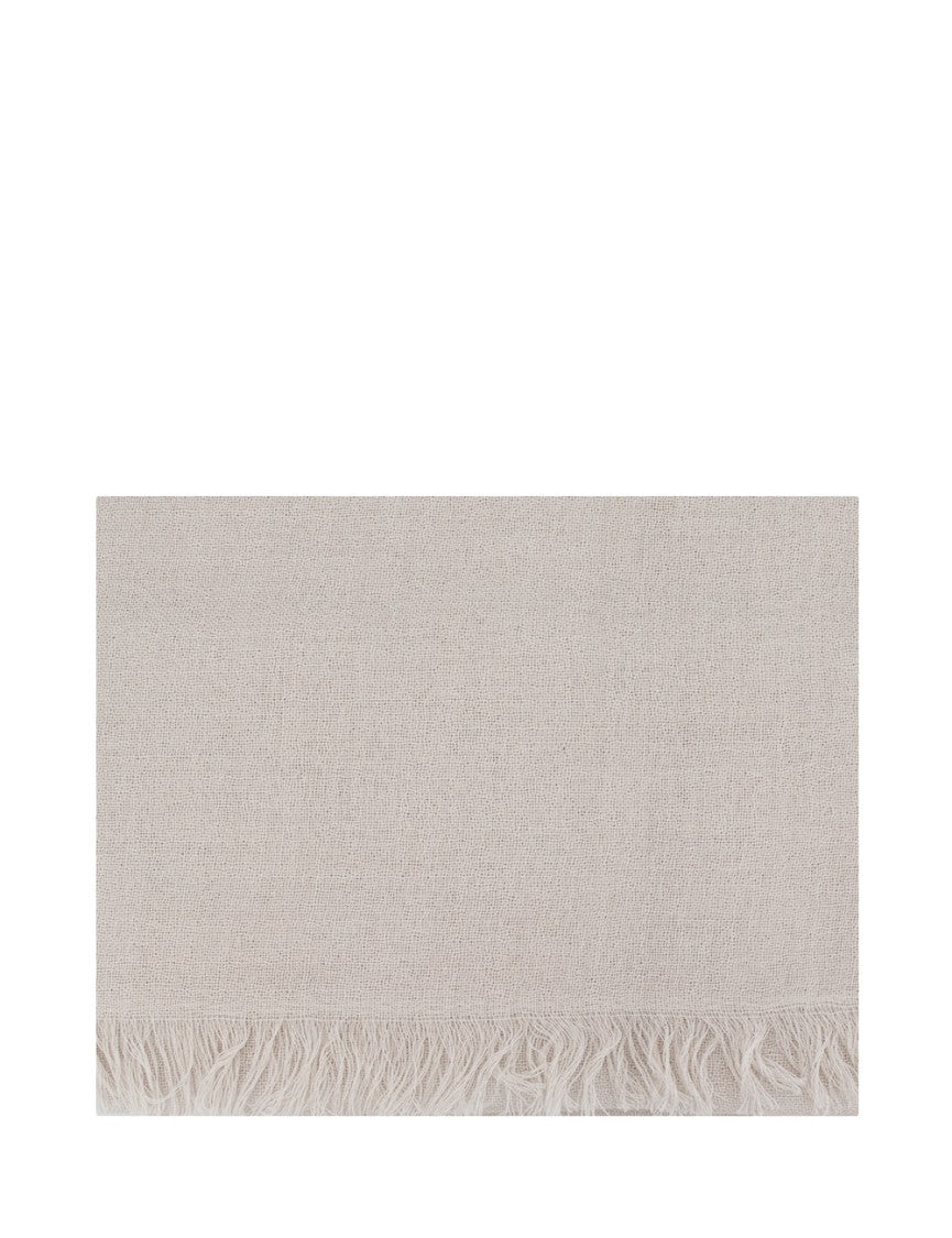 Brunello Cucinelli Cashmere And Silk Scarf