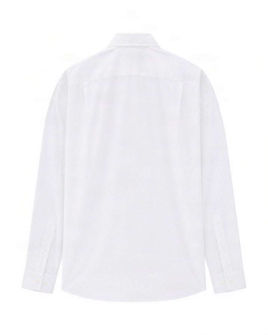 Marni White Poplin Organic Cotton Oversized Shirt