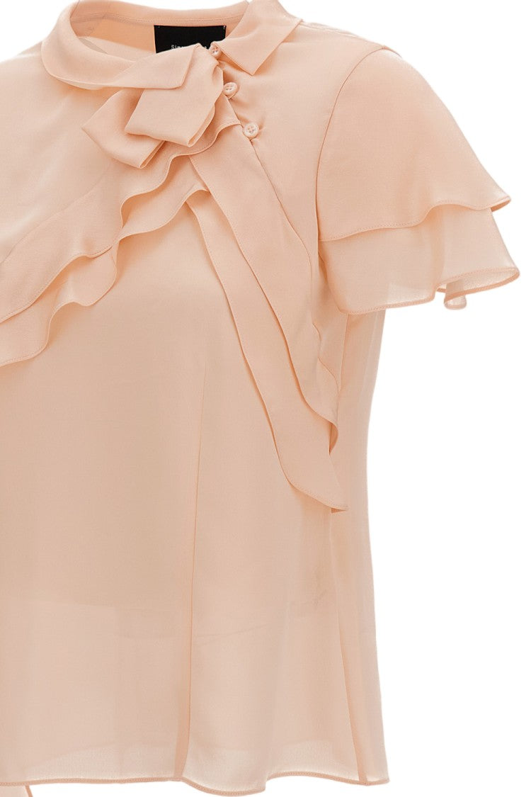 Simone Rocha Petal Bow Sash Top