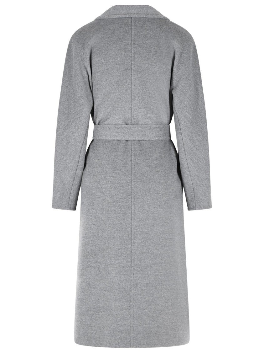 Max Mara 'Madame' Virgin Wool And Grey Cashmere Coat