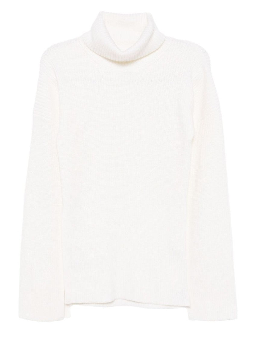 Totême Wool High Turtleneck Sweater