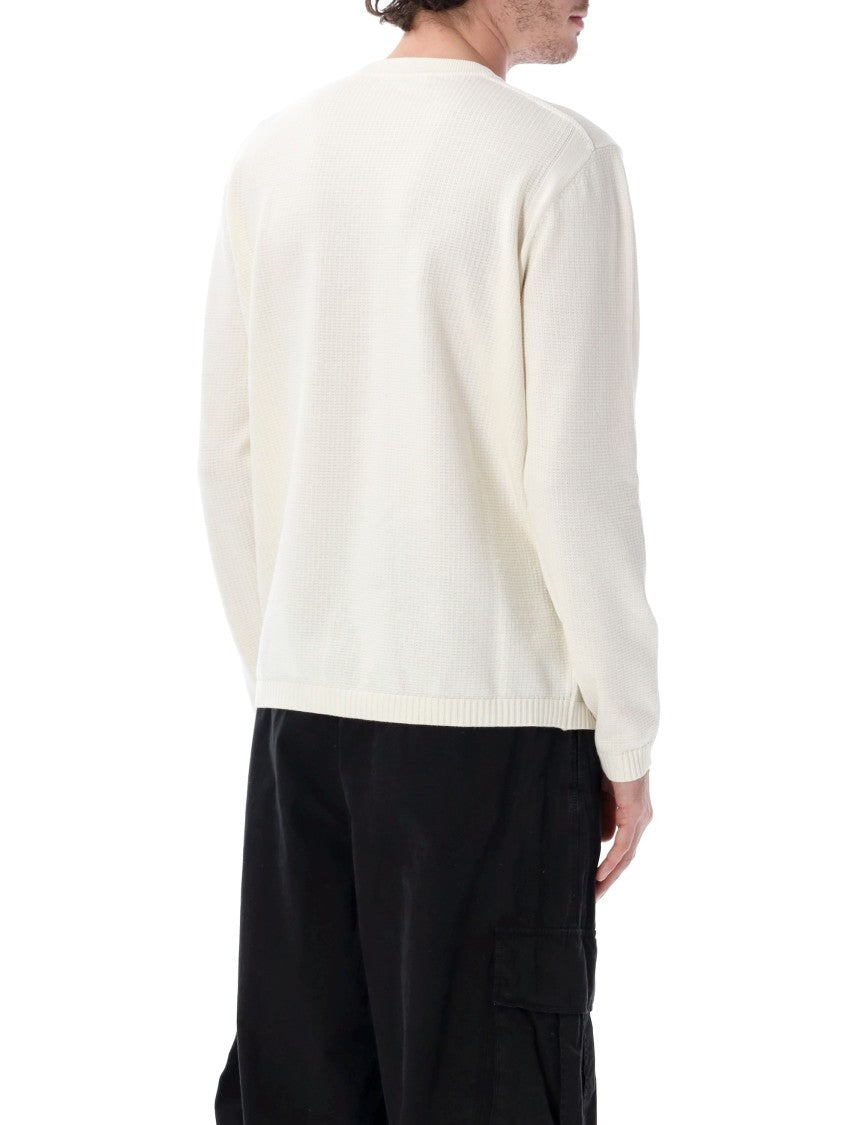 Stone Island Relaxed Fit Micro Stitch Knit Jumper