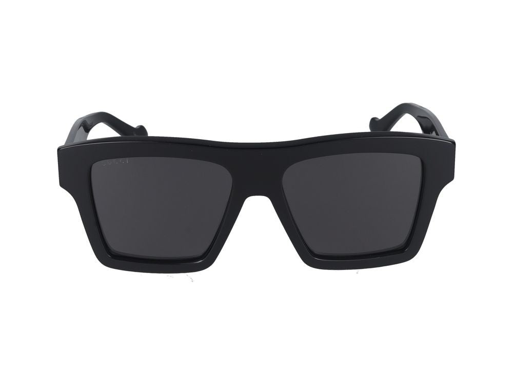 Gucci Sunglasses Gg0962s 005 Black Black Grey 55/17/145
