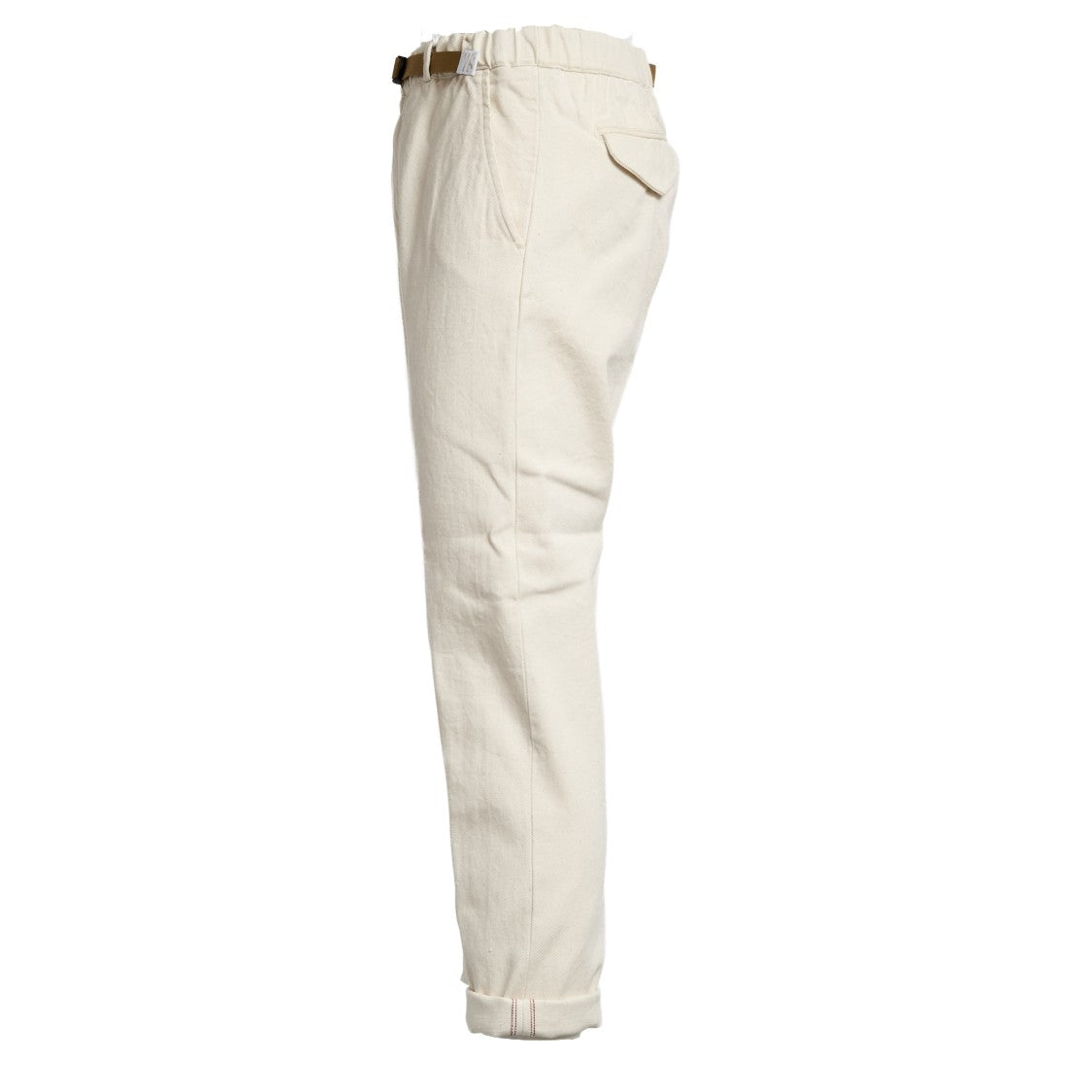 White Sand Ecru Denim Trousers