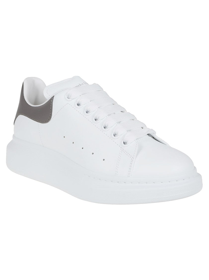 Alexander Mcqueen Oversized White Leather Sneakers
