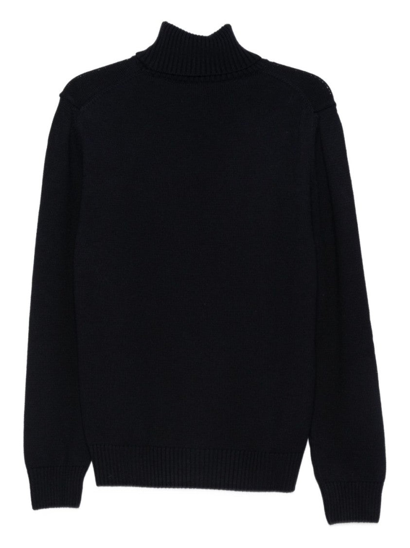 Paul & Shark Black Turtleneck Sweater