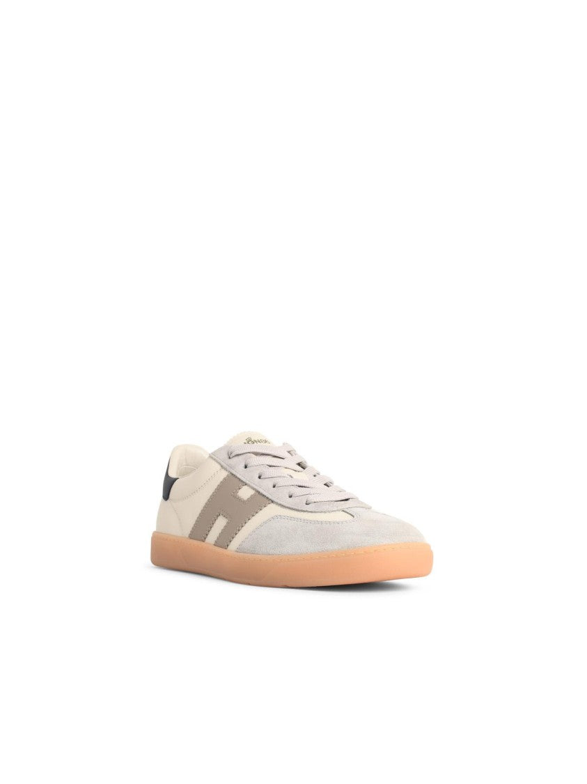 Hogan 'Cool' White Leather Sneakers